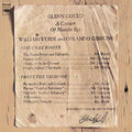Glenn Gould: Consort of Musicke Bye William - COMPACT DISCS