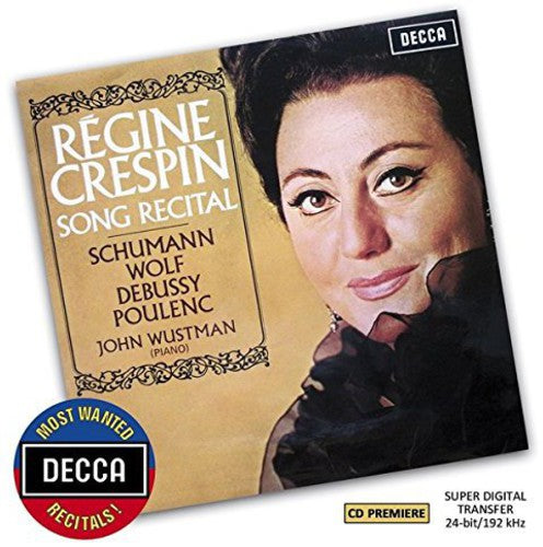 Crespin / Wustman: Most Wanted: Regine Crespin - Song Recital { CD }