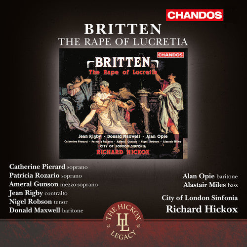 Britten / Pierard / Rozario / Gunson / Rigby: Rape of Lucretia { CD }