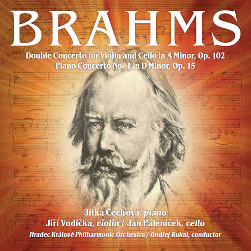 Brahms / Vodicka / Palenicek / Cechova / Hradec: Double Con 102 & Pno Con 1 15 { CD }