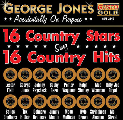 George Jones & Friends: 16 Country Stars Sing 16 Country Hits - COMPACT DISCS