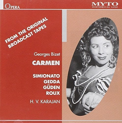 Bizet / Simionato / Gedda / Guden / Roux / Karajan: Carmen { CD }