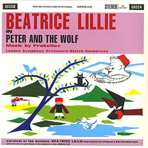 Beatrice Lillie - Prokofiev / Saint-Saëns – Peter And The Wolf / Carnival Of The Animals - Speakers Corner LP [ Record ]