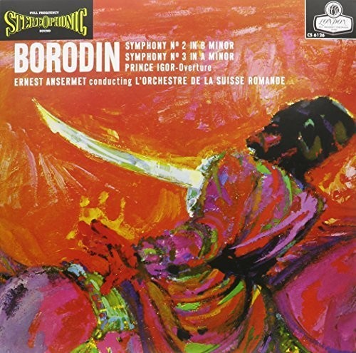 Ernest Ansermet: Borodin Symphonies Nos. 2 & 3 [ Vinyl ]