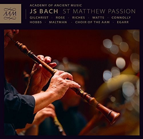 Bach, J.S. / Aam / Choir of the Aam / Egarr: St. Matthew Passion { CD }