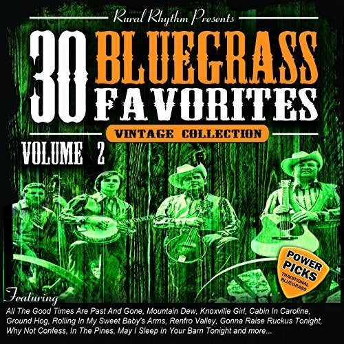 Various Artists: 30 Bluegrass Favorites, Volume 2 - Power Picks: Vintage Collection { CD }