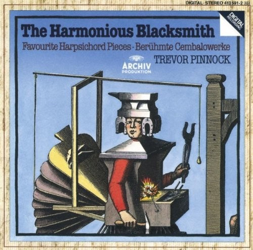 Trevor Pinnock: Harmonious Blacksmith / Harpsichord Solos - COMPACT DISCS
