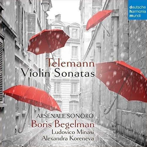 Boris Begelman: Telemann: Violin Sonatas { CD }