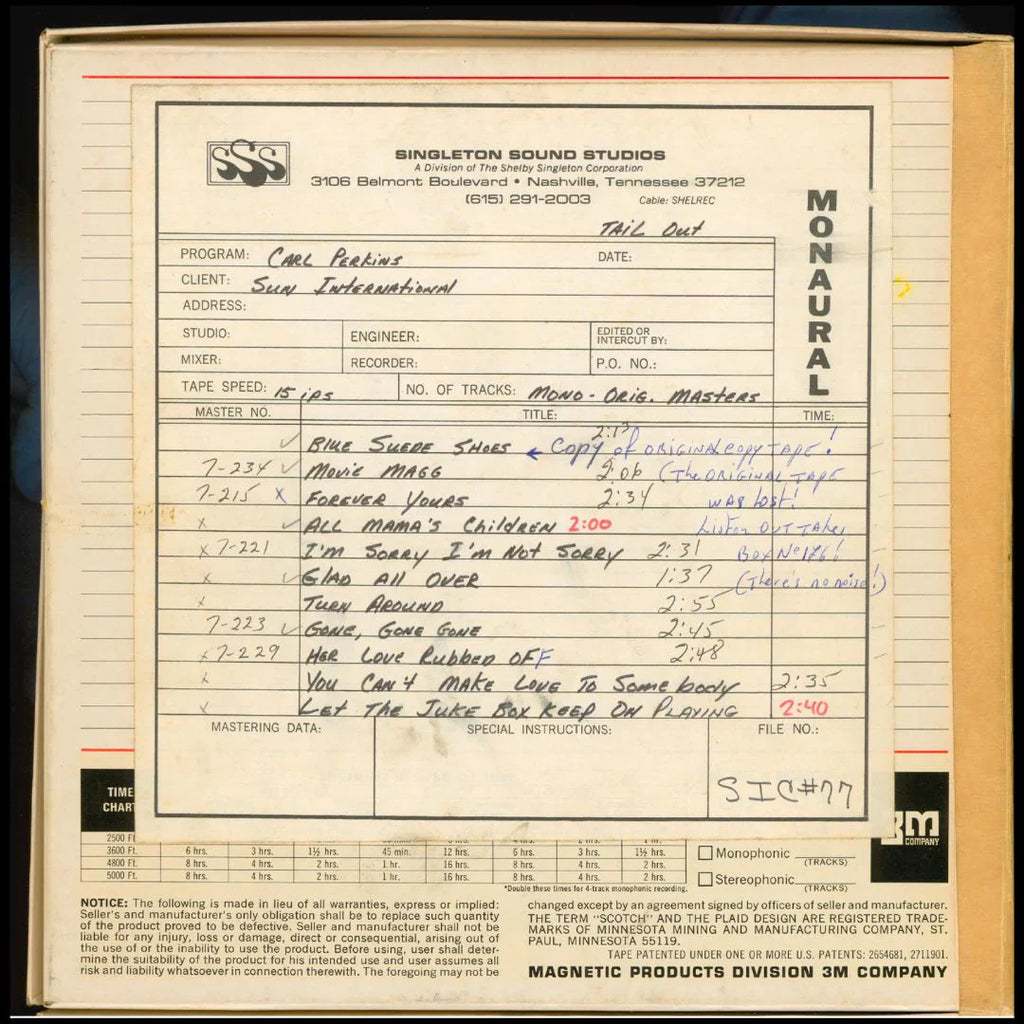 Carl Perkins - Dance Album Of Carl Perkins - Intervention LP [ Record ]