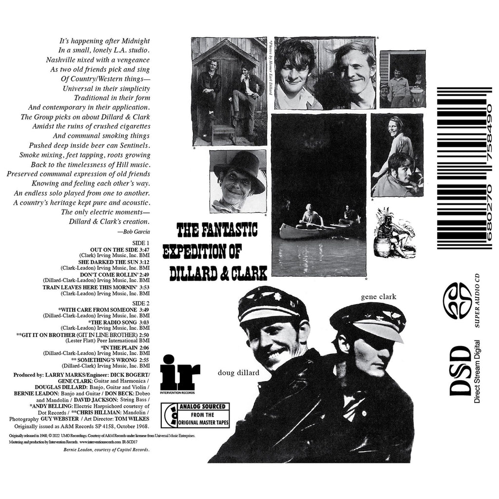 Dillard & Clark - The Fantastic Expedition of Dillard & Clark - Intervention Records SACD [ Record ]