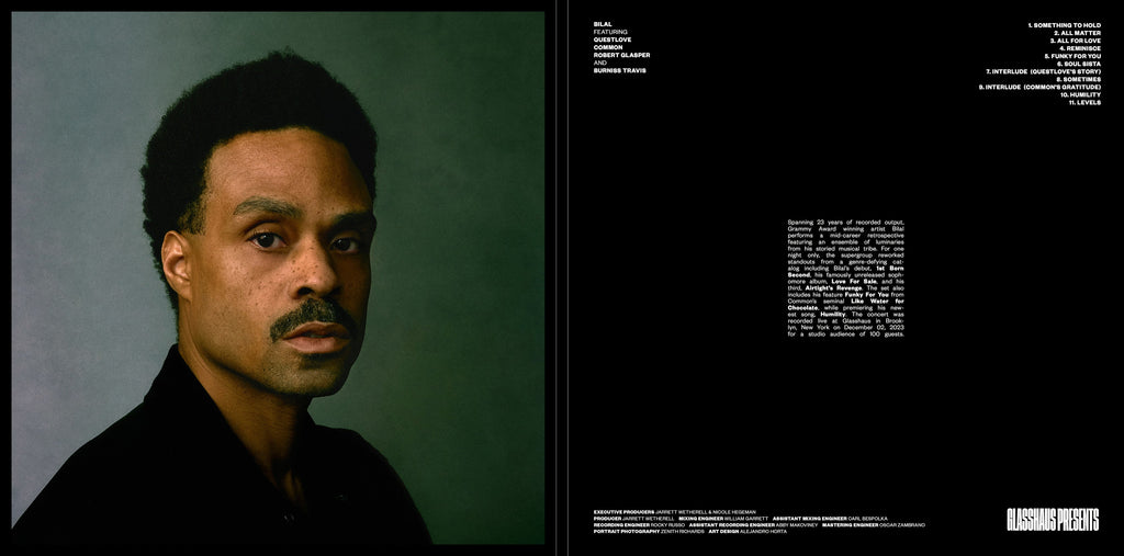 Bilal feat. Questlove, Common, Robert Glasper and Burniss Travis: Live at Glasshaus - VINYL