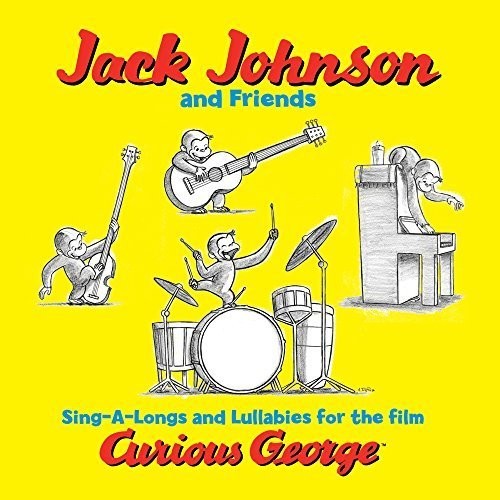 Curious George (Sing-a-Long Songs and Lullabies for the Film) - Jack Johnson & Friends - LP [ Record ]