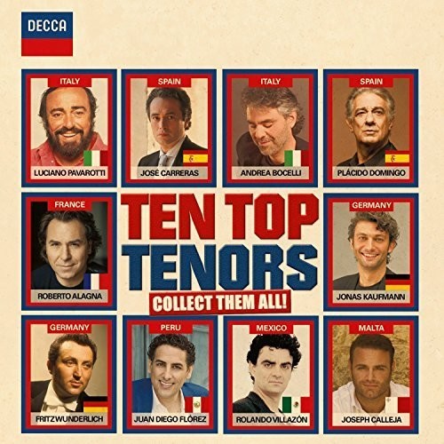 Various Artists: Ten Top Tenors { CD }