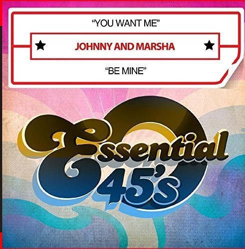 Johnny & Marsha: You Want Me / Be Mine - CD