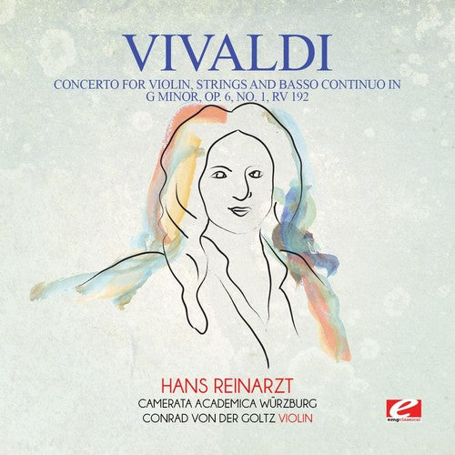 Vivaldi: Vivaldi: Concerto for Violin, Strings and Basso Continuo in G Minor,Op. 6, No. 1, RV 192 - COMPACT DISCS