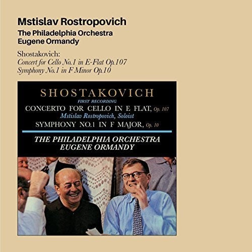 Mstislav Rostropovich: Philadelphia Orchestra Eugene Ormandy + 4 Bonus - COMPACT DISCS