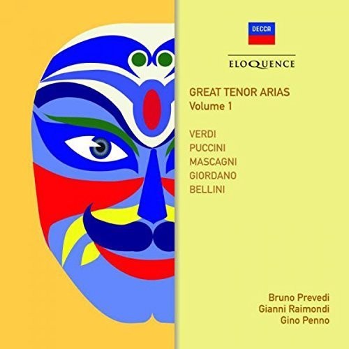 Prevedi, Bruno / Raimondi, Gianni / Penno, Gino: Great Tenor Arias 1 { CD }
