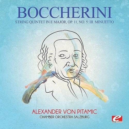 Boccherini: String Quintet in E Major Op 11 No 5 - COMPACT DISCS