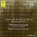 Mozart / Accardo: Concertos KV 207 - KV 211 - KV 218 - SUPER-AUDIO CD