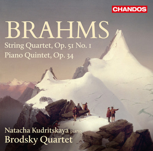 Brahms, J. / Kudritskaya, Natacha / Brodsky Quartet: Brahms: String Quartet Op.51 No.1 - Piano Quintet { CD }