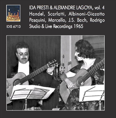 Bach, J.S. / Presti, Ida / Lagoya, Alexandre: Ida Presti & Alexandre Lagoya 4 { CD }