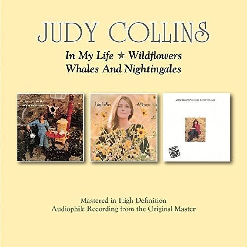 Judy Collins: In My Life/Wildflowers/Whales & Nightingales { CD }