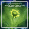 Telemann, G. / Wallfisch Band / Wallfisch, Elizabeth: Telemann: Complete Violin Concertos 6 { CD }