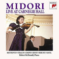 Midori Goto: Live At Carnegie Hall - COMPACT DISCS