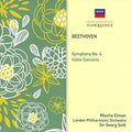 Georg Solti: Beethoven: Symphony 4 / Violin Concerto { CD }