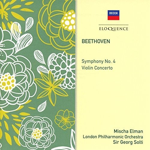 Georg Solti: Beethoven: Symphony 4 / Violin Concerto { CD }