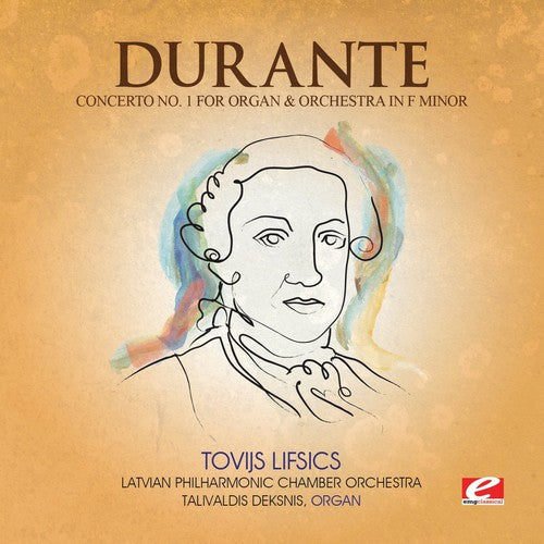 Durante: Concerto 1 Organ & Orch F Min - COMPACT DISCS