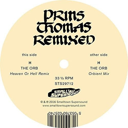 Prins Thomas: The Orb Remixes [ Vinyl ]