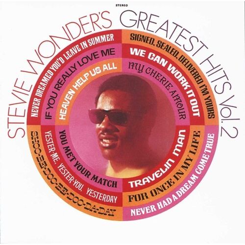 Stevie Wonder - Greatest Hits, Vol. 2 - Braille Cover - LP [ Record ]