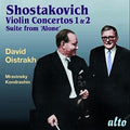 Shostakovich / Oistrakh, David/ Ussr State Sym Orch: Violin Concertos 1 & 2 Suite From Alone { CD }