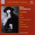 Rosa Ponselle: Rosa Ponselle Sings Verdi { CD }