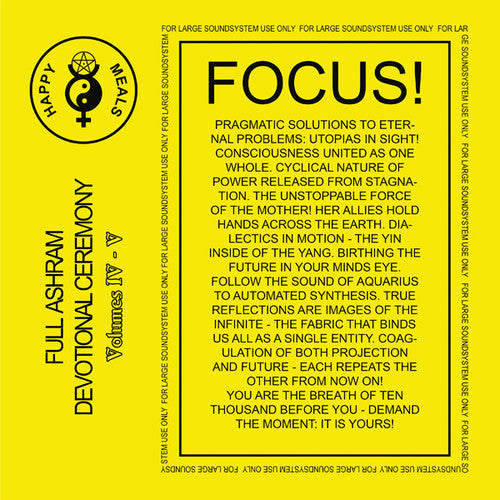 Happy Meals: Full Ashram Devotional Ceremony Iv-vi [ Vinyl ]