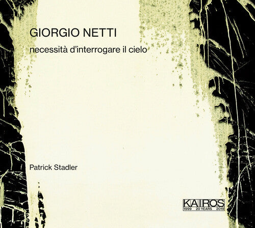 Netti / Stadler: Necessita D'interrogare Il Cie - COMPACT DISCS