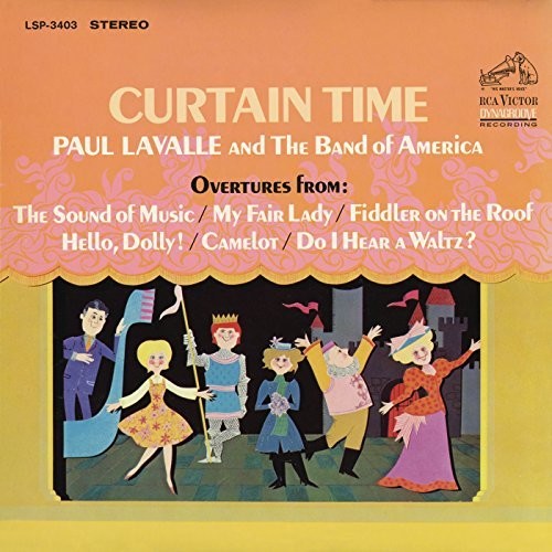 Paul Lavalle: Curtain Time - COMPACT DISCS