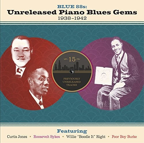Various Artists: Blue 88s: Unreleased Piano Blues Gems (Various Artists) [ Vinyl ]