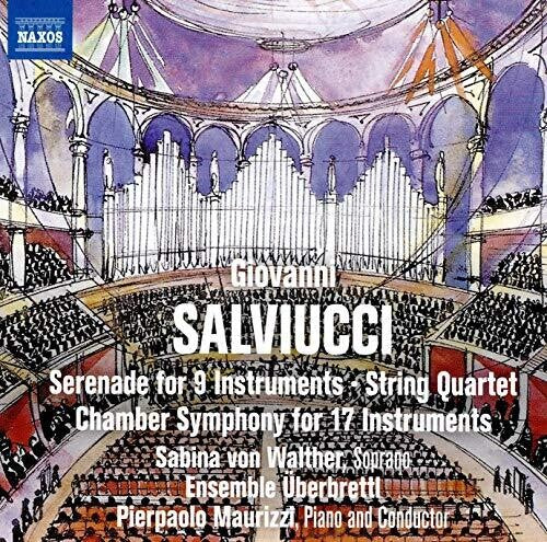 Salviucci / Walther / Maurizzi: Serenade for 9 Instruments { CD }