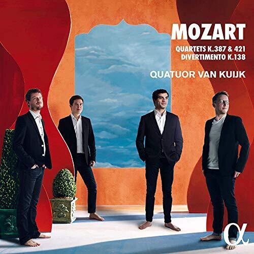 Mozart / Quatuor Van Kuijk: Quartets 387 & 421 { CD }