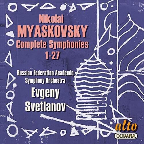 Russian Federation Academic SO Svetlanov Evgeni: Myaskovsky: Complete Symphonies 1-27 - COMPACT DISCS