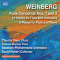 Weinberg / Szczecin Philharmonic Orch / Coleman: Flute Concertos 1 & 2 { CD }