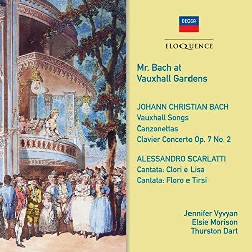 Bach, Johann Christian / Vyvyan, Jennifer / Morrison: Mr. Bach At Vauxhall Gardens { CD }