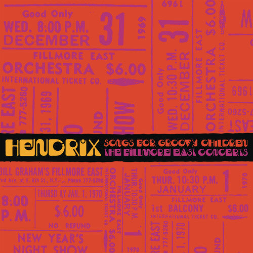 Jimi Hendrix - Songs For Groovy Children (The Fillmore East Concerts) - LP Box Set [ Record ]