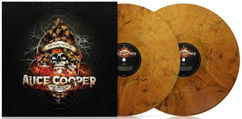 Various Artists: Many Faces Of Alice Cooper (Ltd Double Gatefold 180gm Amber MarbleVinyl) - VINYL
