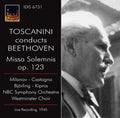 Beethoven / Milanov / Toscanini: Toscanini Conducts Beethoven / Missa Solemnis { CD }