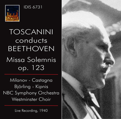Beethoven / Milanov / Toscanini: Toscanini Conducts Beethoven / Missa Solemnis { CD }