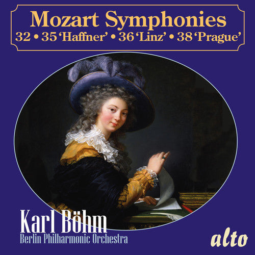 Bohm, Karl / Berlin Philharmonic Orchestra: Mozart: Symphonies 32, 35 Haffner, 36 Linz and 38 Prague - COMPACT DISCS