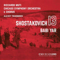 Muti  Chicago Symphony Orchestra  Tikhomirov  Men Of The Chicago Symphony Chorus: Symphony 13 { CD }